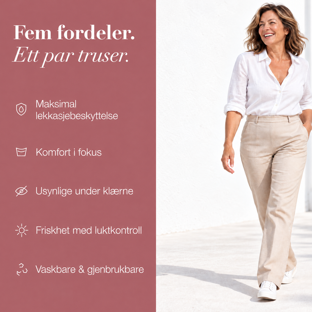 Fem fordeler med LUMIVE lekkasjesikker truse